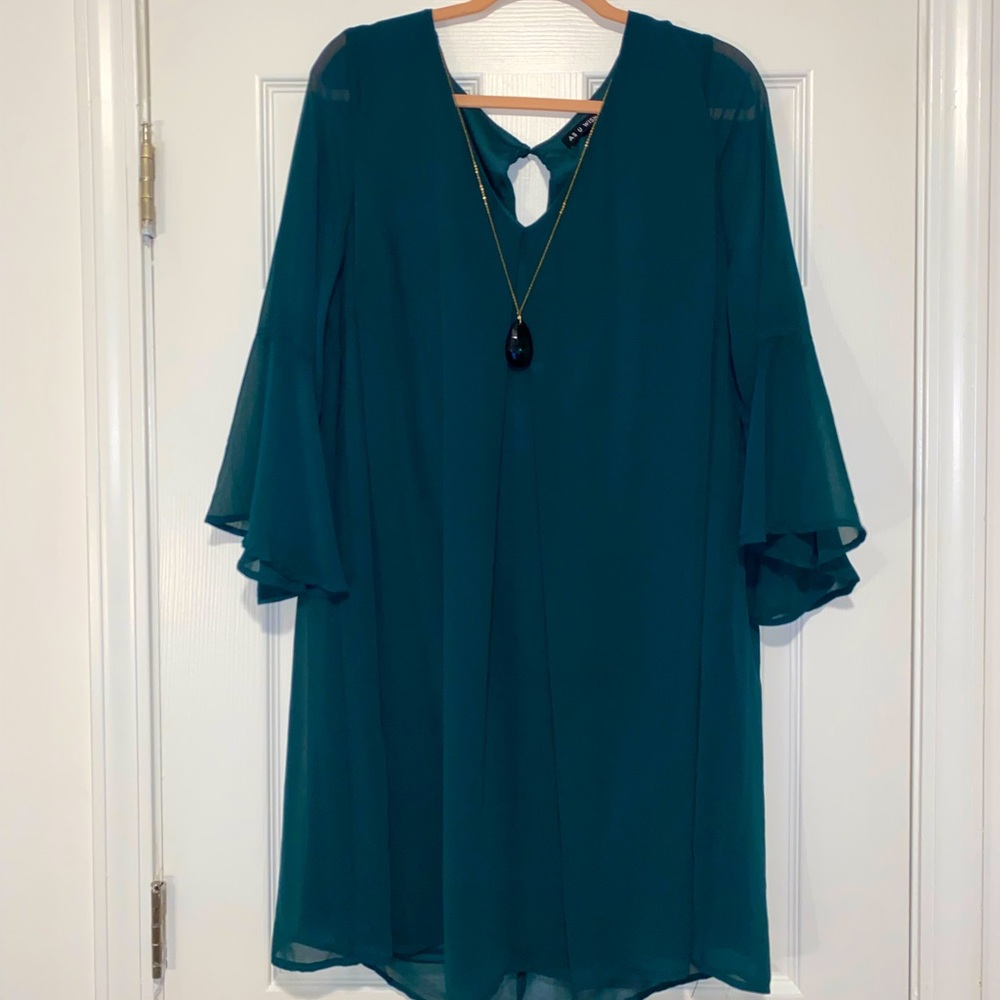 ‘As U Wish’ Green Dress 👗
